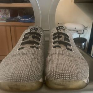 Men’s NoBull superfabric gray size 12.5 low top CrossFit shoes